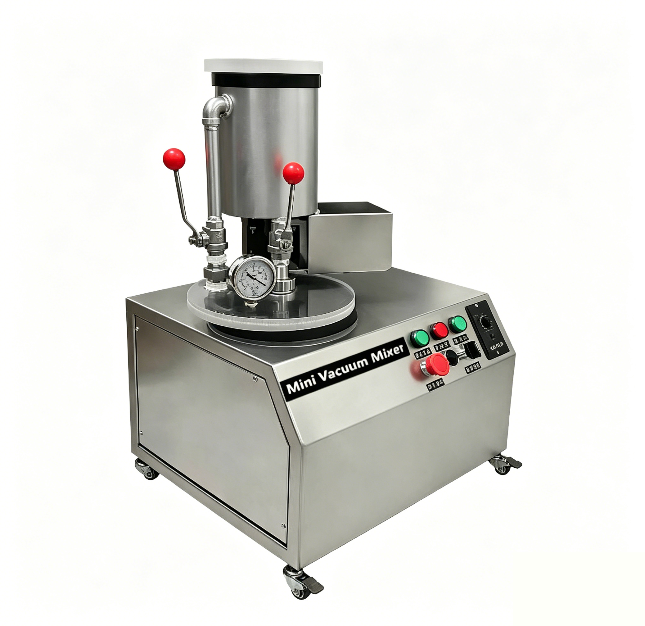 YALI 6L 750W Mini Vacuum Mixer for Jewelry Making Casting Vacuum Pump